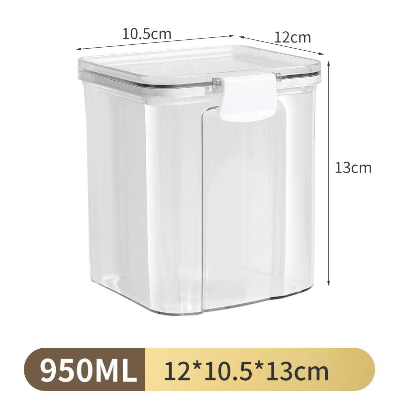 Organizadores Transparentes para Cocina, Pasta y Alimentos Secos