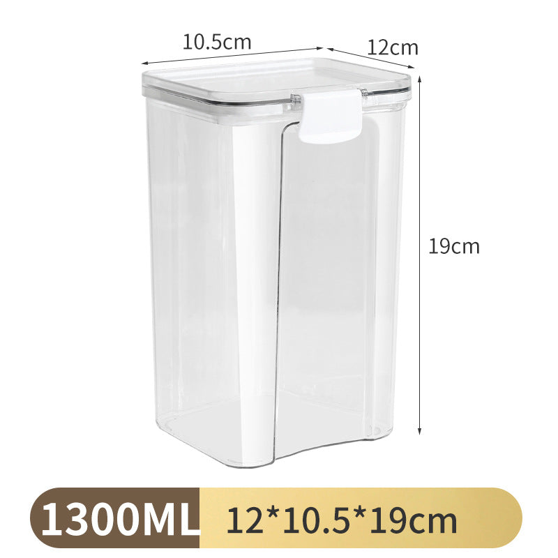 Organizadores Transparentes para Cocina, Pasta y Alimentos Secos